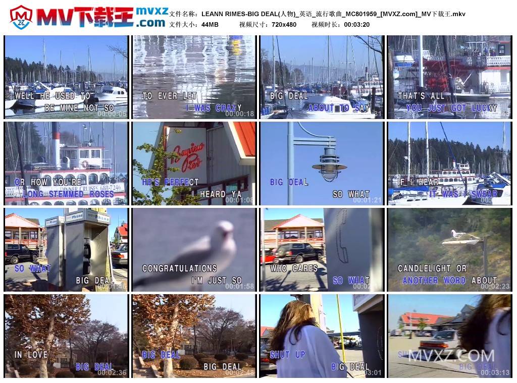 LEANN RIMES-BIG DEAL(人物)_英语_流行歌曲_MC801959